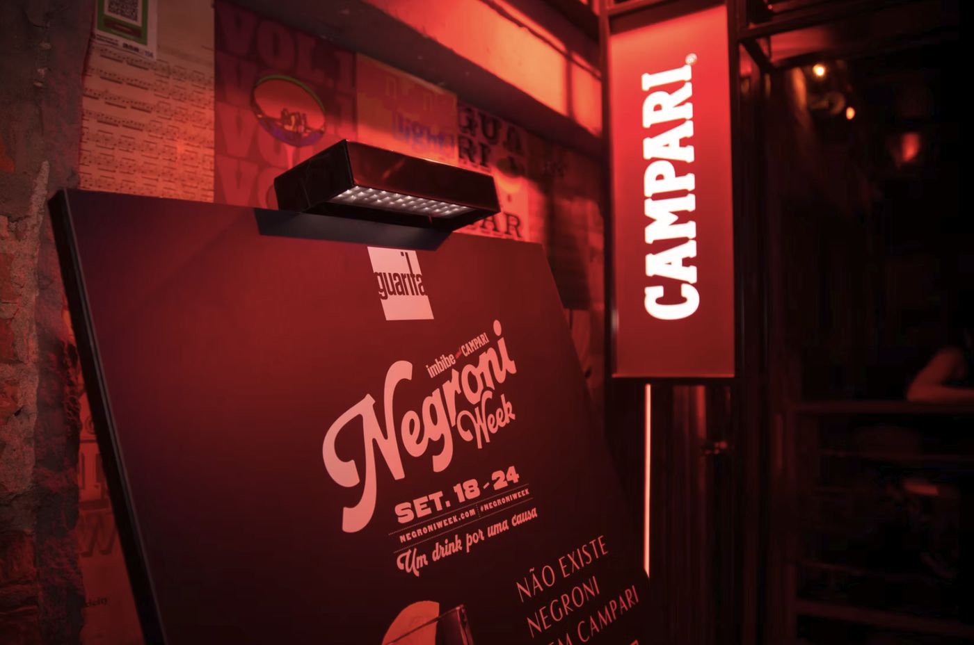 Campari Negroni Week environment